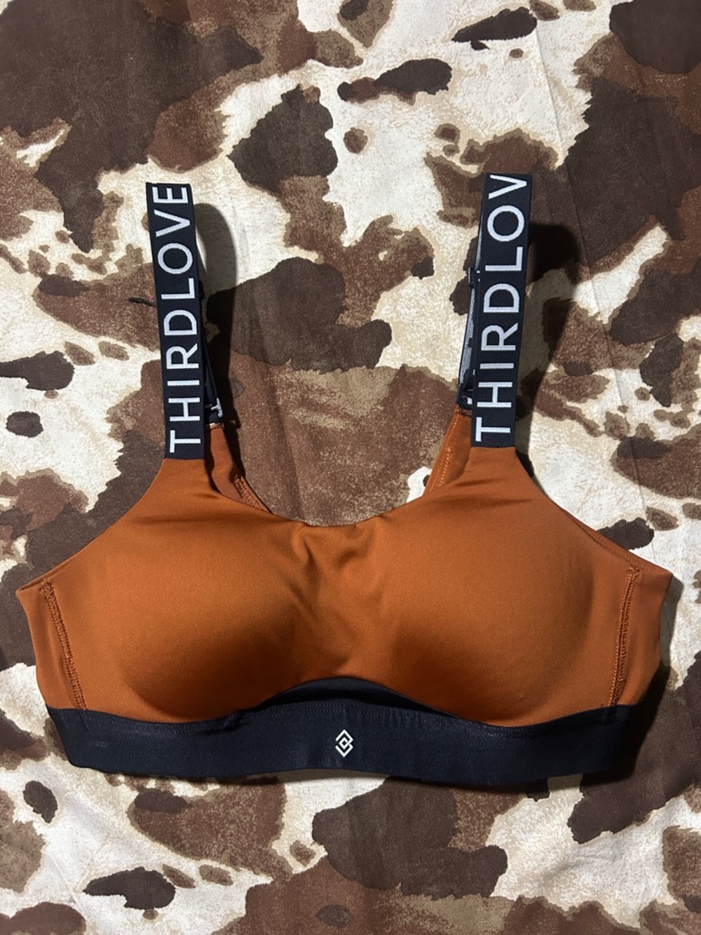 ThirdLove Rust Kinetic Wireless Sports Bra 36A